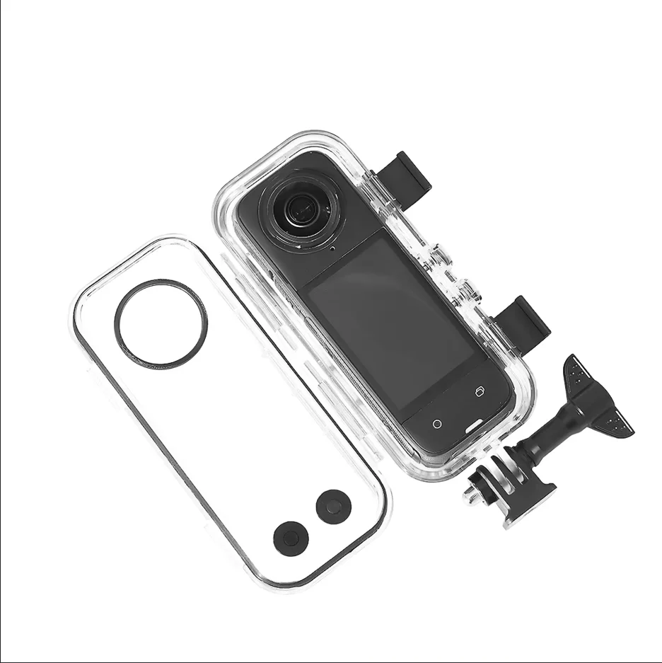 Wasserdichtes, unsichtbares Gehäuse für Insta360 X3 X4 X5 X6, wasserdichte Schutzhülle, Unterwassergehäuse für Tauchgänge bis 40 m, Zubehör für Insta 360 X5. – Detail 8