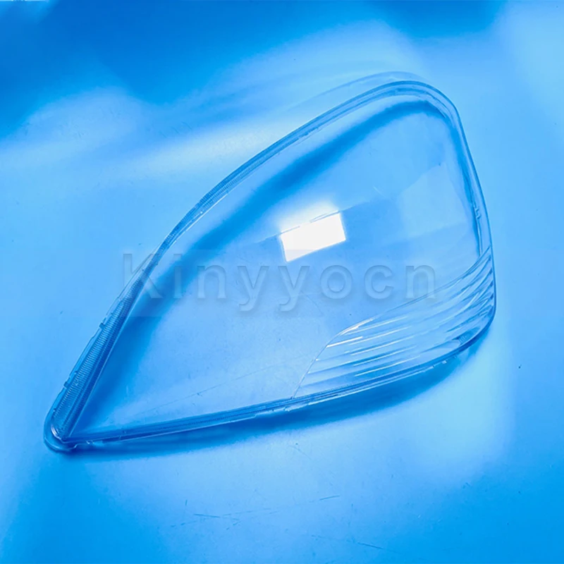 الجبهة العلوي غطاء زجاجي لكزس LS430 LS460 LS600 1999-2003 الجبهة العلوي قذيفة كشافات غطاء شفاف عدسة #3