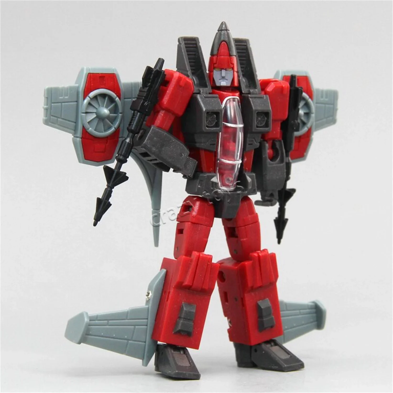 Figuras de Acción Transformables de Pocket Toys PT PT01-06 PT-F15 PT F15 Starscream Skywarp Thundercracker Thrust Dirge Ramjet KO MP