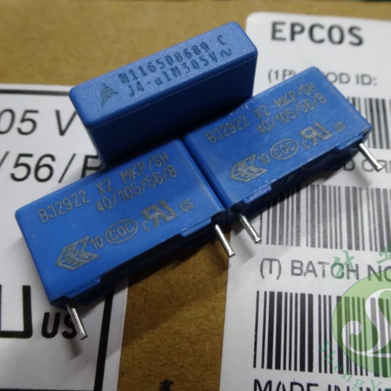 

10 шт. EPCOS 0,1 мкФ 305 В переменного тока 100nf u1 104 B32922C3104M пленочный конденсатор