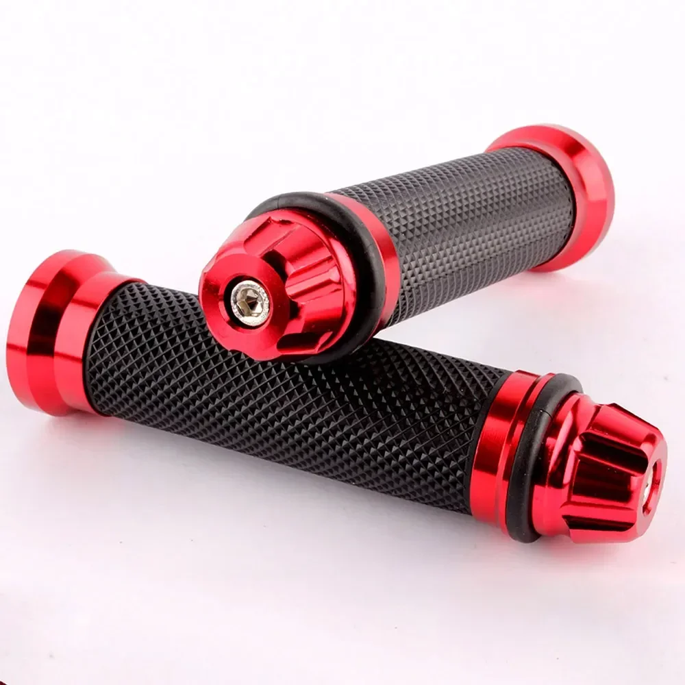 7/8 Zoll 22mm Motorradgriffe Handgriffe Lenker für Aprilia Victory Honda Suzuki Kawasaki Yamaha BMW Ducati – Detail 3