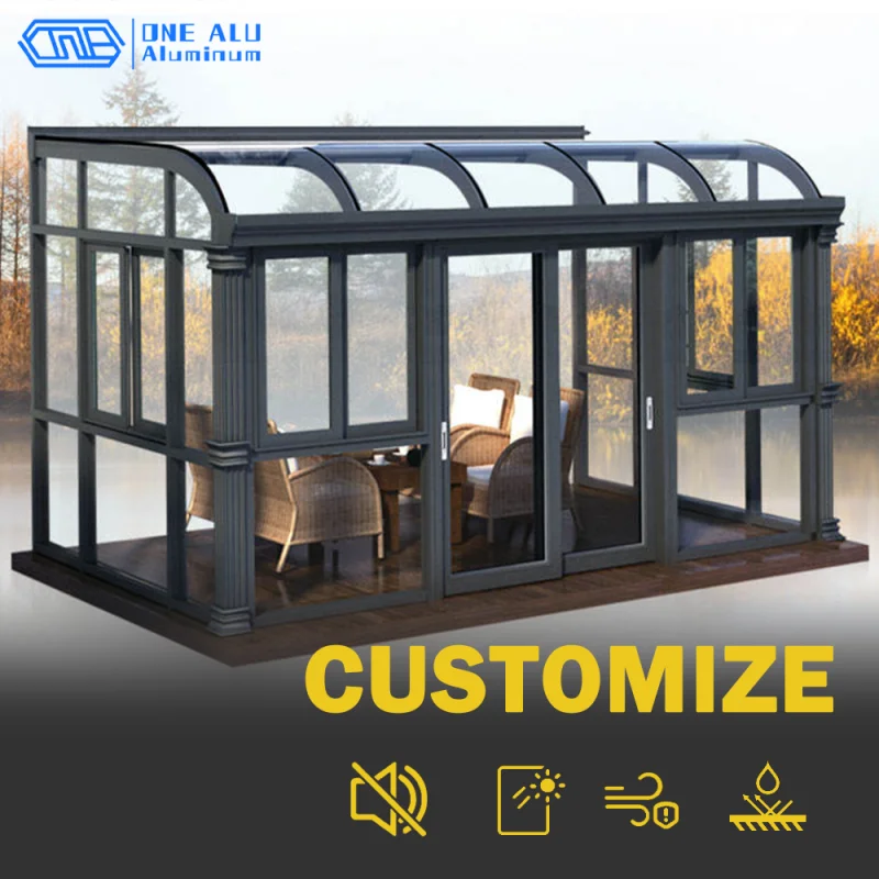 

Stylish Sunroom for Outdoor Relaxation - Waterproof Roof, Adjustable Ventilation, Brand - New in Stock