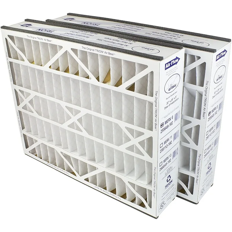 

Trion Air Bear 255649-102 (2 шт.) — плиссированный воздушный фильтр 20 x 25 x 5 дюймов, MERV 8