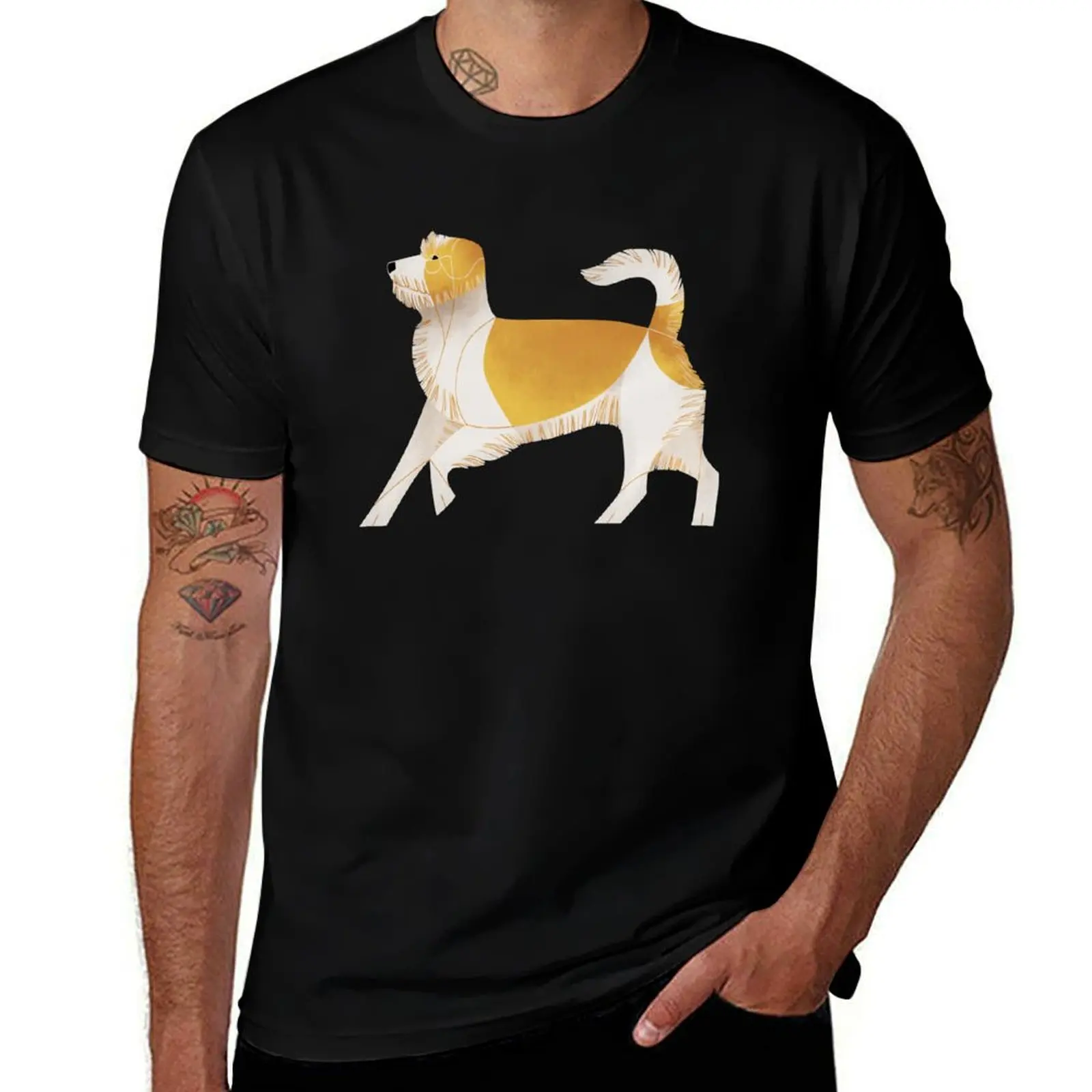 Year of the Dog - Kromfohrl?nder T-Shirt vintage t shirts vintage clothes heavyweights mens graphic t-shirts pack