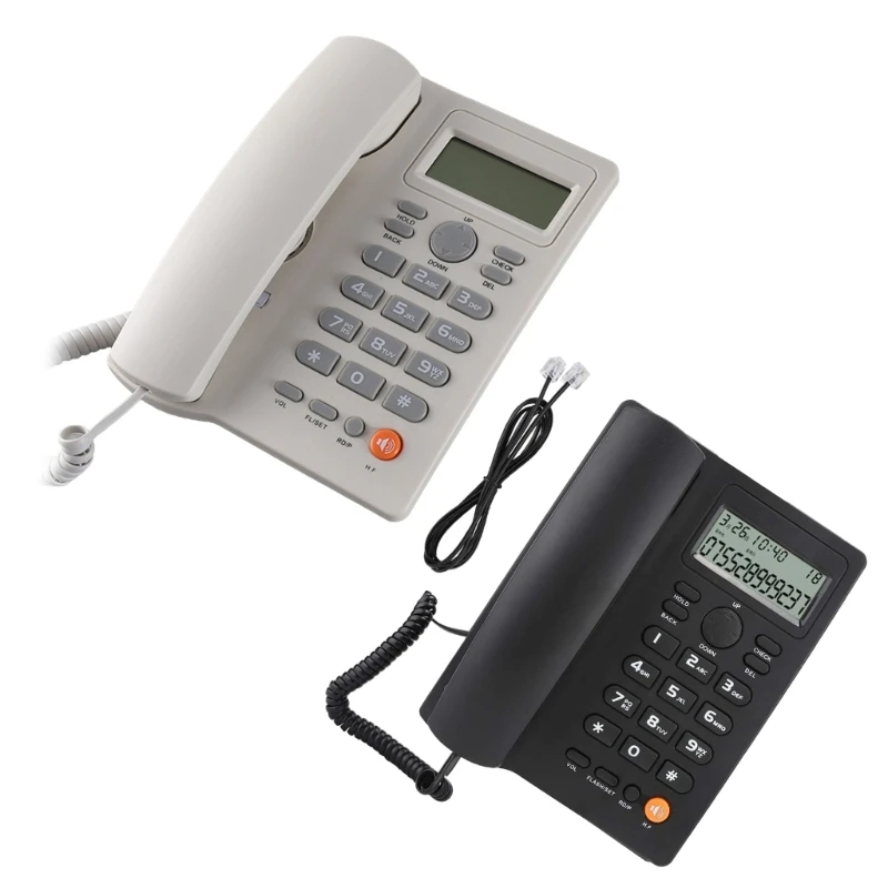 896F Big Button Landline Phones with Caller Identification for Front Desk Home Hotel