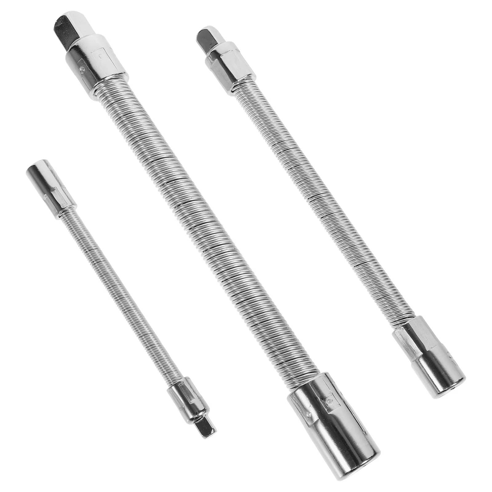 

1 set Socket Extension Bars 1 4 3 8 1 2 Flexible Wrench Extender Ratchet Shaft Car Repair Tools Black Elastic Hoses
