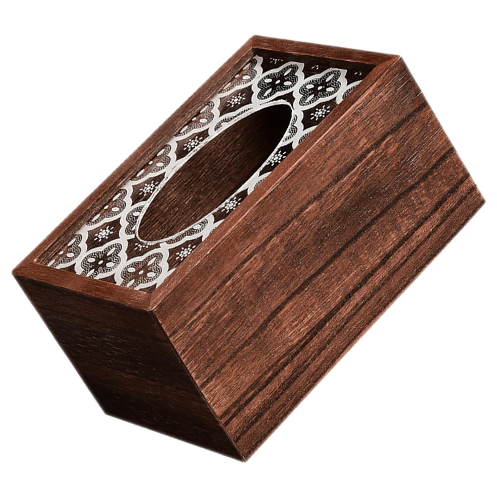 

Solid Wood Tissue Box Vintage Paper Towel Storage ganizer Napkin Dispenser Holder St wood holder tissue box covers paper towel
