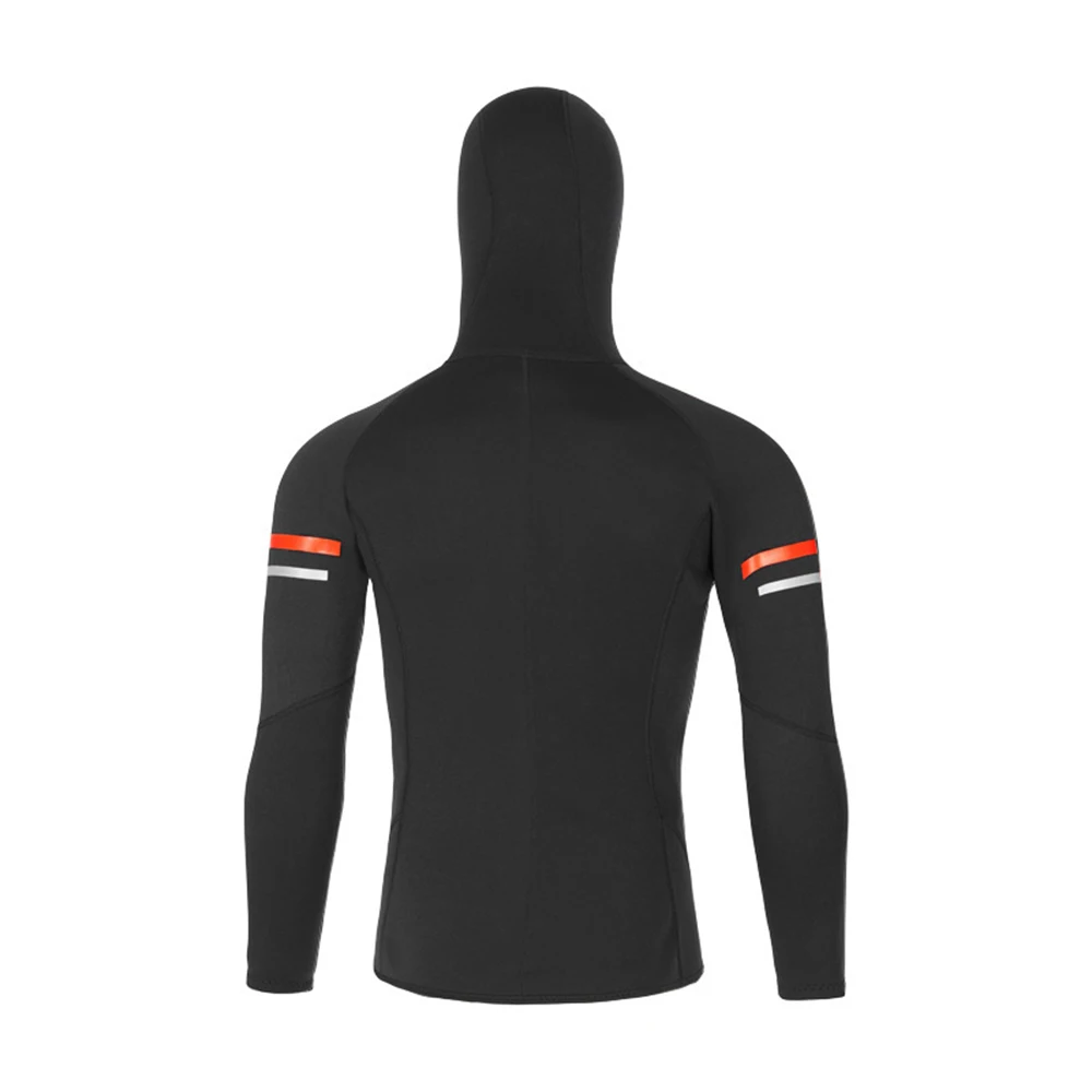 1.5MM Neoprene Wetsuit Top Men Surf Scuba Diving Jacket Underwater Fishing Kitesurf Clothing Wet Suit Diving Top for Water Sport