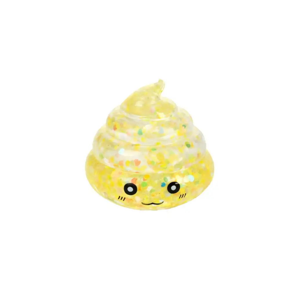 Simulatie Dumpling Knijpspeelgoed Squishy Kleurrijke Glitter Anti Stress Stress verlichten voor kinderen Volwassenen Stressverlichtend speelgoed