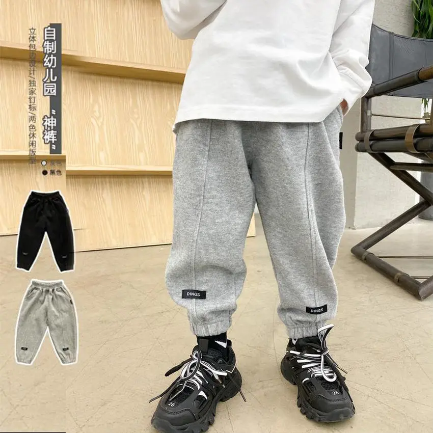 Boys' Pants Spring and Autumn Children's Sweatpants Men's Loose Casual Pants Children's Sport Pants Baby Boy Autumn Clothes