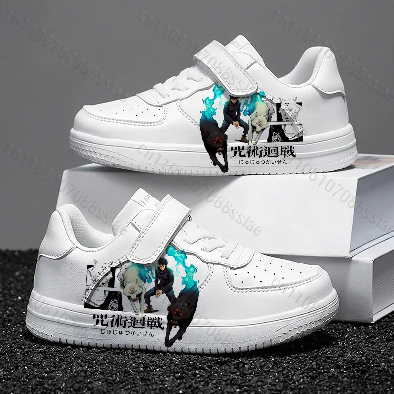 

Детские, подростковые, студенческие, взрослые спортивные повседневные кроссовки Fushiguro Megumi с аниме-принтом, высококачественные, дышащие, в подарок