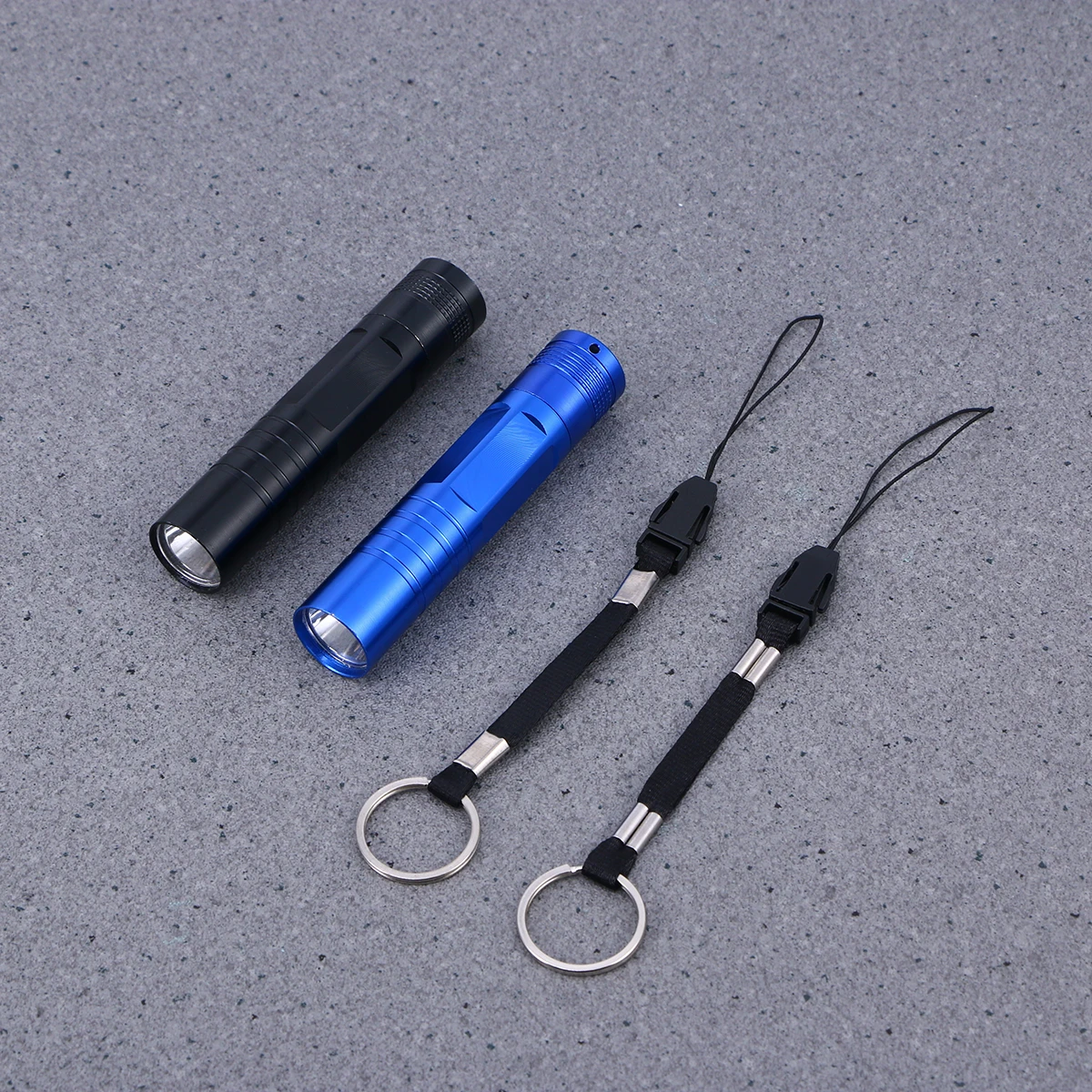 

2pcs Led Pocket Torch Ultra-Bright Waterproof Small Flashlight Aluminum Alloy Long Lasting 20H Outdoor Camping Hiking Security