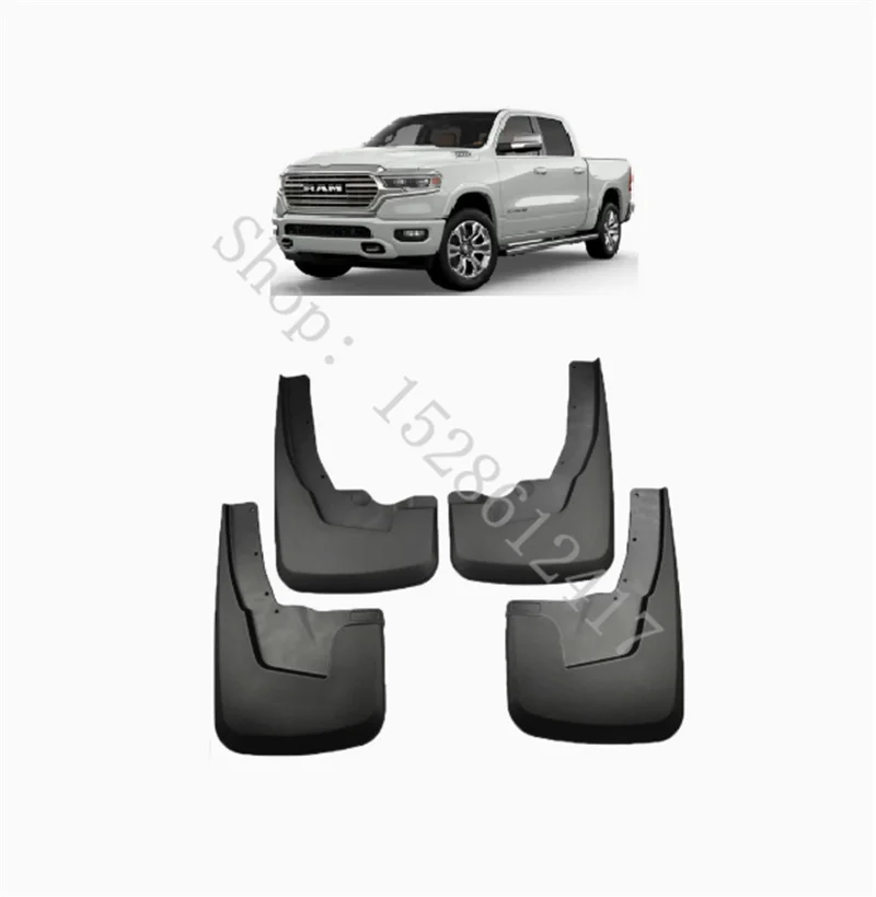 For Dodge RAM 1500 2019 2020 2021-2025 Car Accessories High quality Plastic Mud Flaps Splash Guard Fender Car Styling
