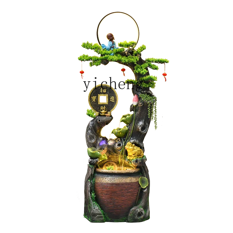 

Water Fountain Living Room Balcony Hallway Interior Decoration Floor Lucky Decoration