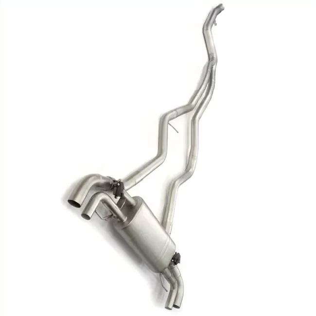 Factory provide Titanium exhaust system catback exhaust with Pneumatic Cutout valve For Suzuki Hayabusa GSX1300R 99-20