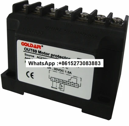 Motor temperature protection module OUT69 PTC temperature control module, motor overheat protector can replace INT69