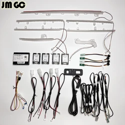 Car 64-color LED Ambient light for Volvo V90 S90 Special Door panel light guide strip instrument panel interior upgrade