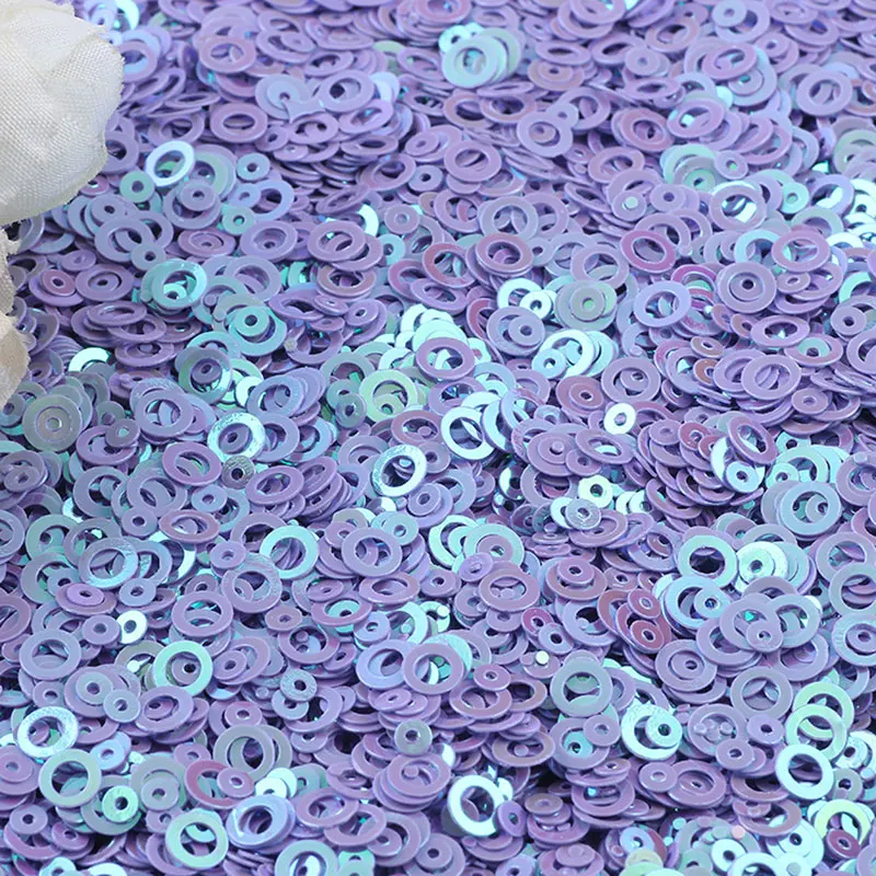 Sequins 5mm PVC hollow round sequins bulk sequins sequins for wedding decoration sequins crafts decorative sequins 10g, 20g, 50g