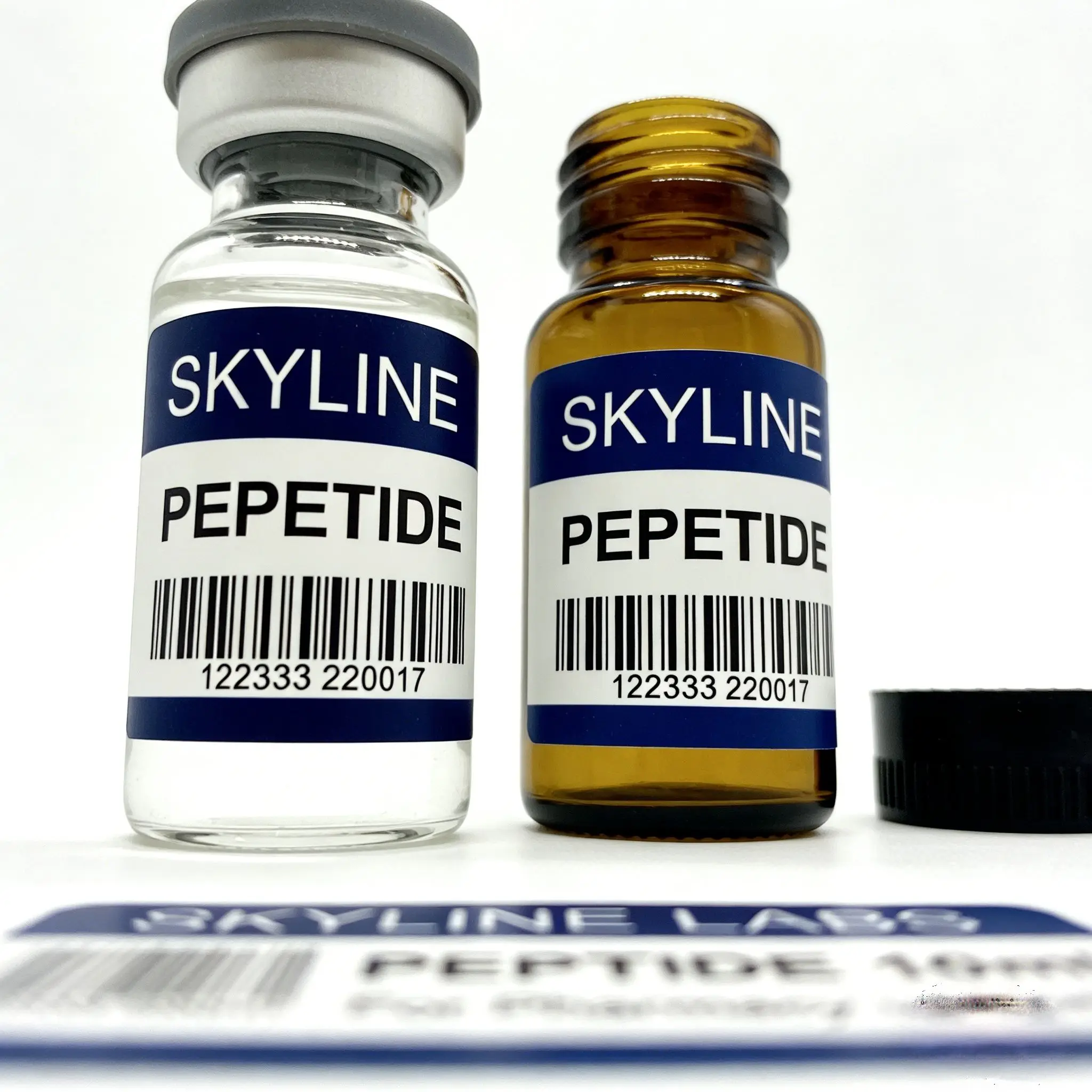 Custom Personalized Small Vial Labels,Double Layer Peptide Powder Packaging Stickers for 3ml 5ml 10ml Bottles - view 3