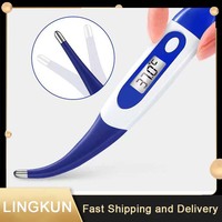 Thermometer Electronic Soft Head Digital Oral Armpit Temperature Measurement Household Adults Children Thermometers for Fever