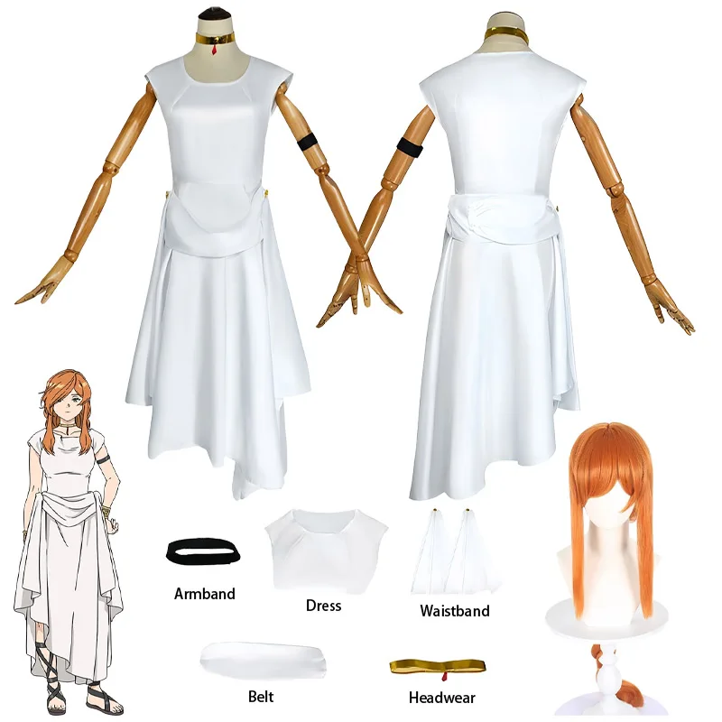 

Flamme Cosplay Anime Frieren Beyond Journey's End Costume Disguise Adult Women Dress Role Play Outfits Halloween Carnival Suit