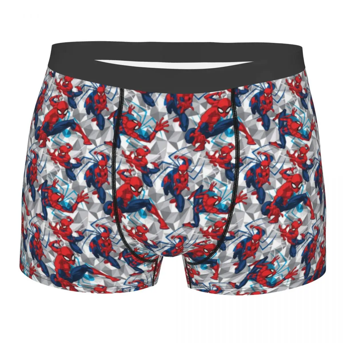 

Нижнее белье с паутиной-пауком, мужские сексуальные трусы-боксеры с принтом по индивидуальному заказу