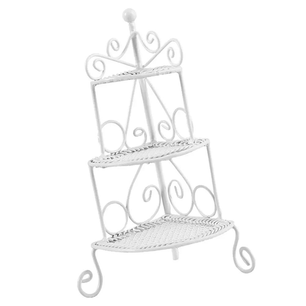

Miniature Iron Art Storage Rack for Mini House Decoration Creative Vivid Detailing Small House Decor Micro Landscape Scene Prop