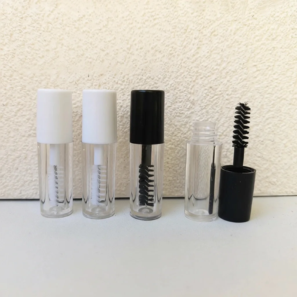 1ml Mini-Mascara-Tuben Transparente Leere Wimpernwachstumsserum-Spenderflasche Kosmetik-Verpackungsbehälter – Detail 5
