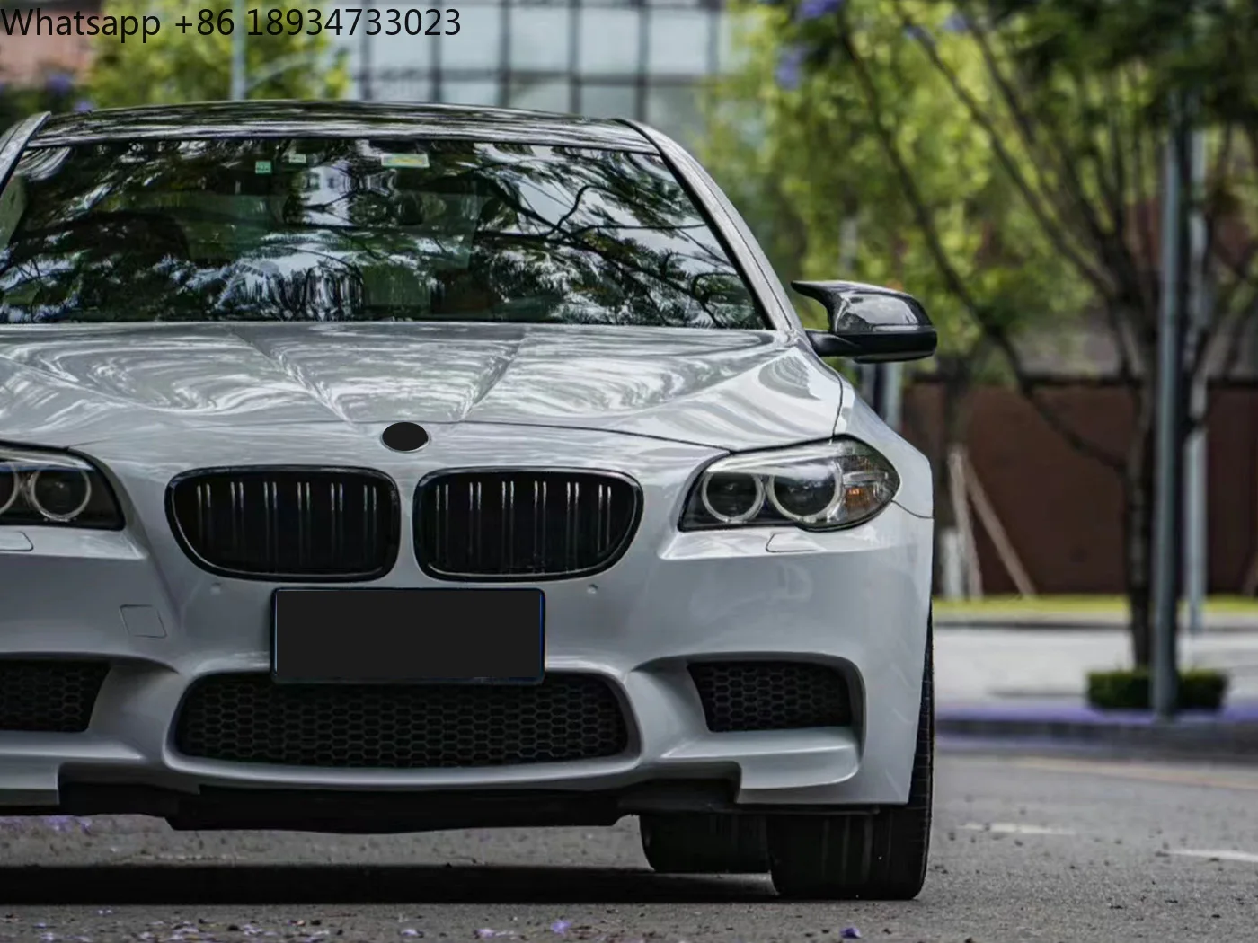 Auto Parts F10 Body Kit for BMW 5 Series F30 Upgrade M5 Front Bumper Rear Bumper Side Skirt Grille for BMW F30 Rearview Mirror view 6