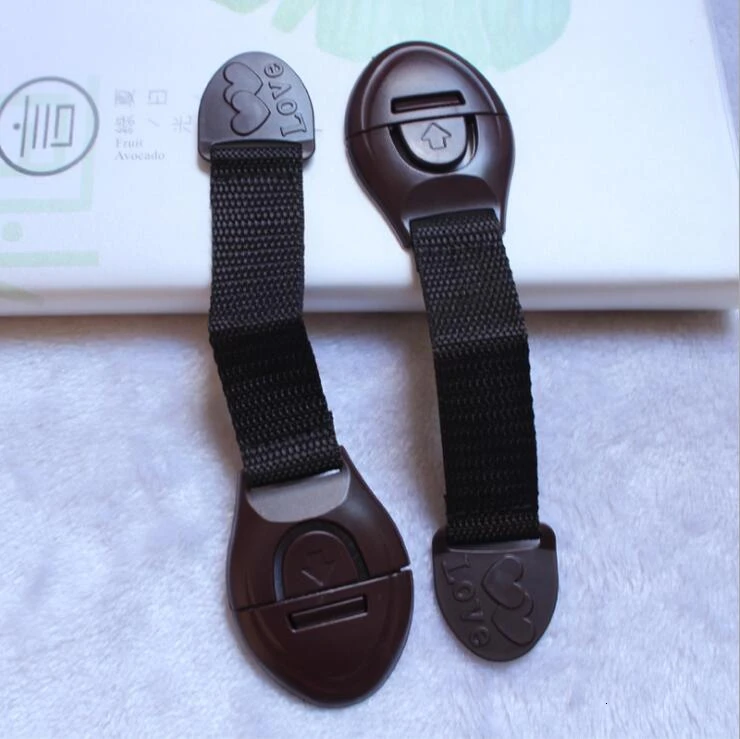 10 Pcs Door Lock Baby Safety Cabinet Wardrobe Refrigerator Belt Kids Children Drawer Security Protection Closet Fridge Meuble