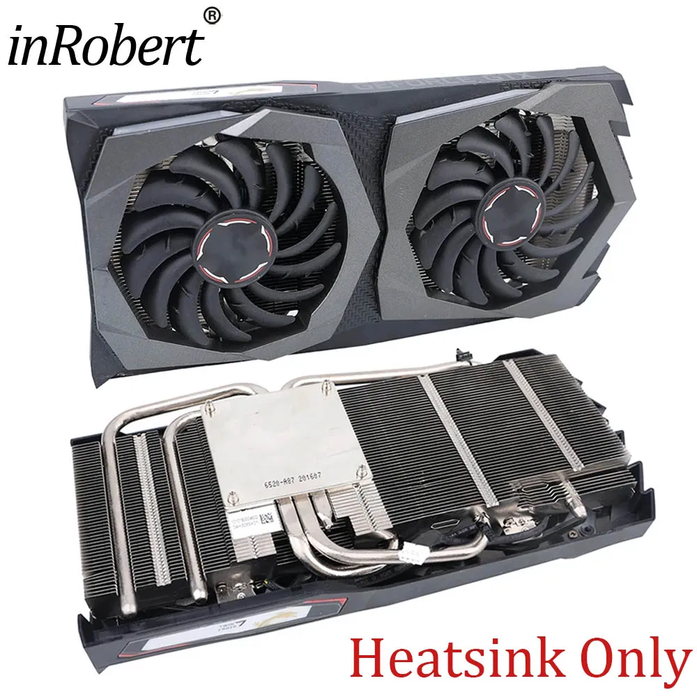 Heatsink Replacement For MSI GeForce GTX1660 1660 Super 1660Ti GAMING X Graphics Video Card Cooling fan with case