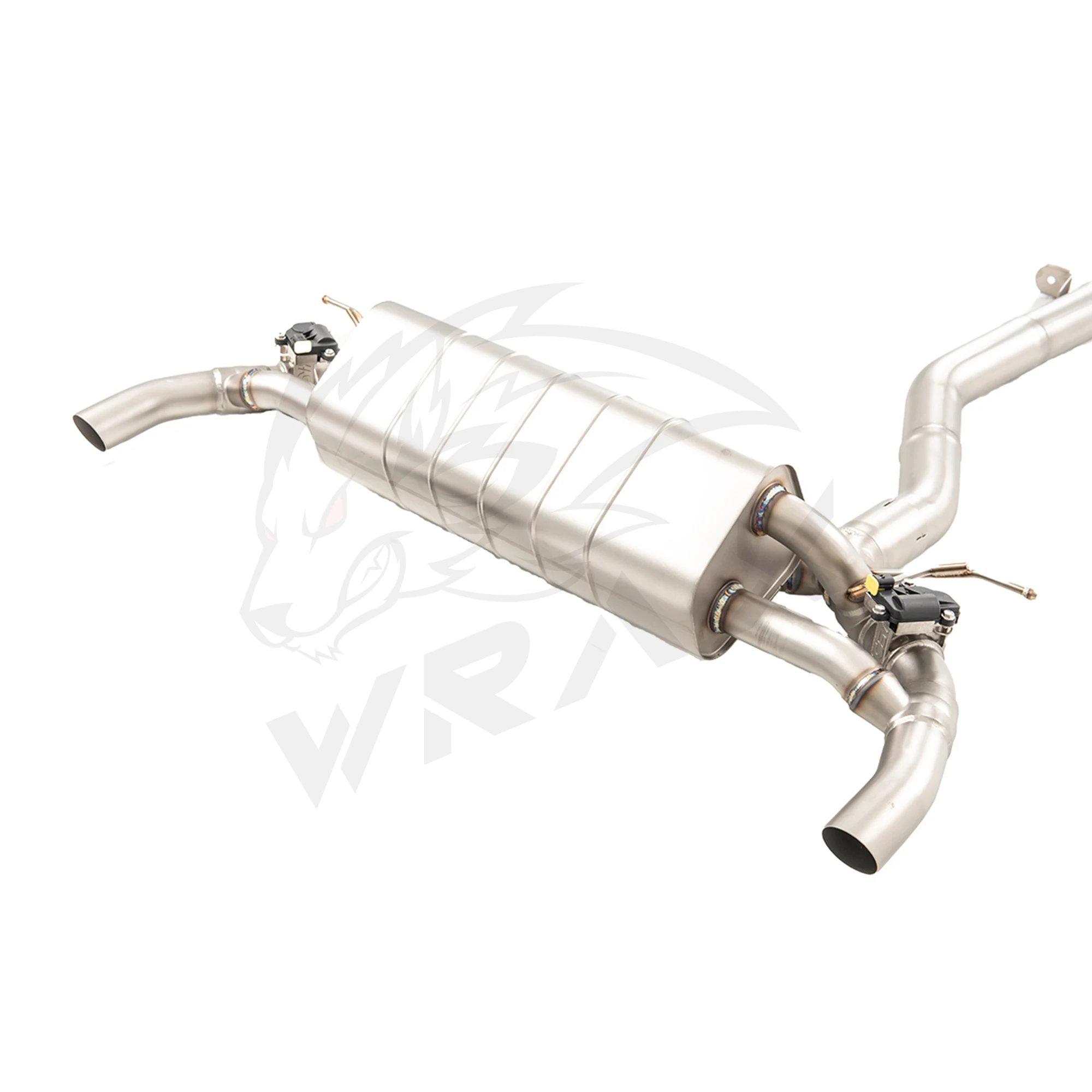 WRAX الفولاذ المقاوم للصدأ نظام صمام التحكم في العادم كاتم الصوت قطع غيار السيارات Catback لسيارات BMW 735 بديل مثالي لملحقات السيارة