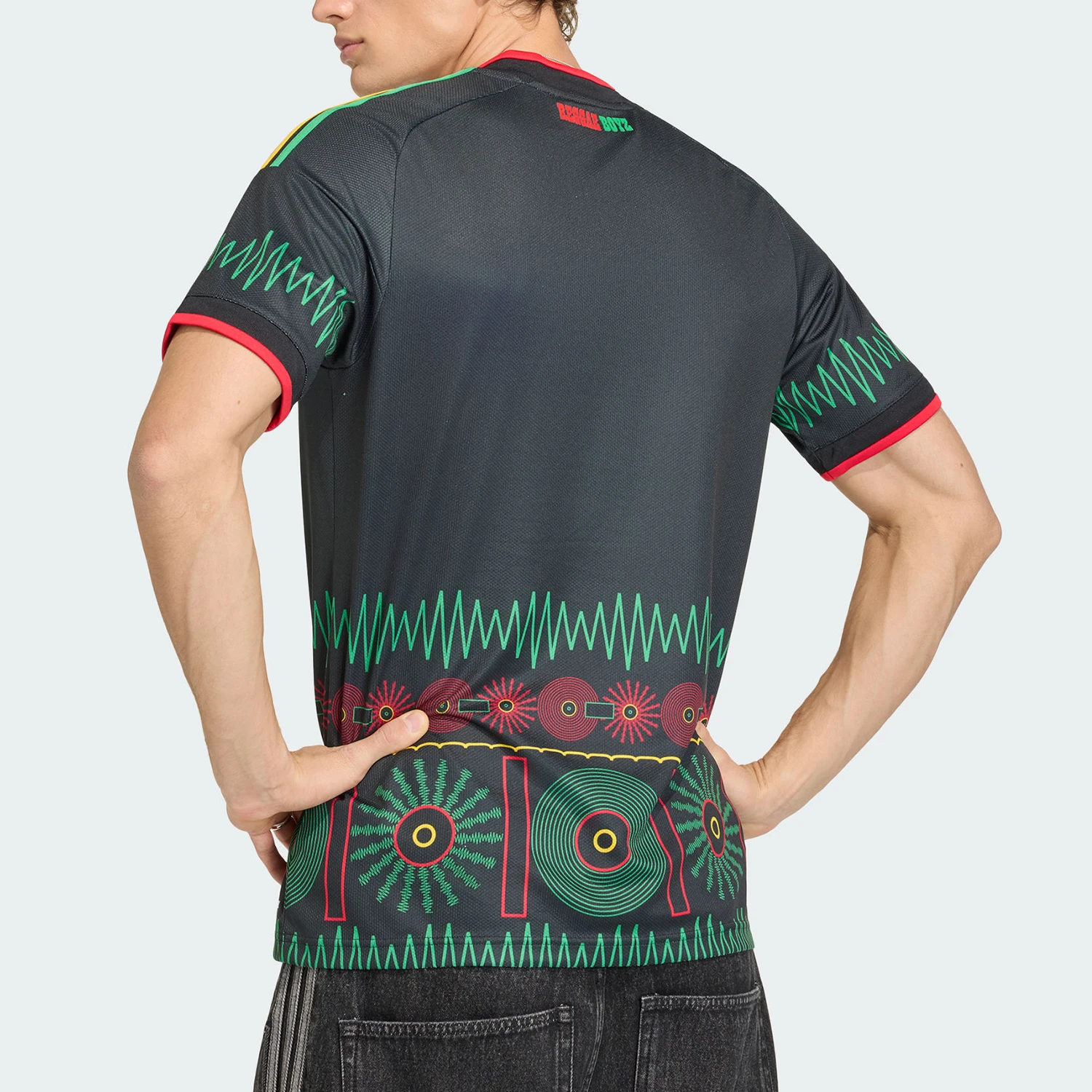 Adidas Authentic Three Leaves Men's Fashion Slim Fit Knit Sports T-Shirt KD0957