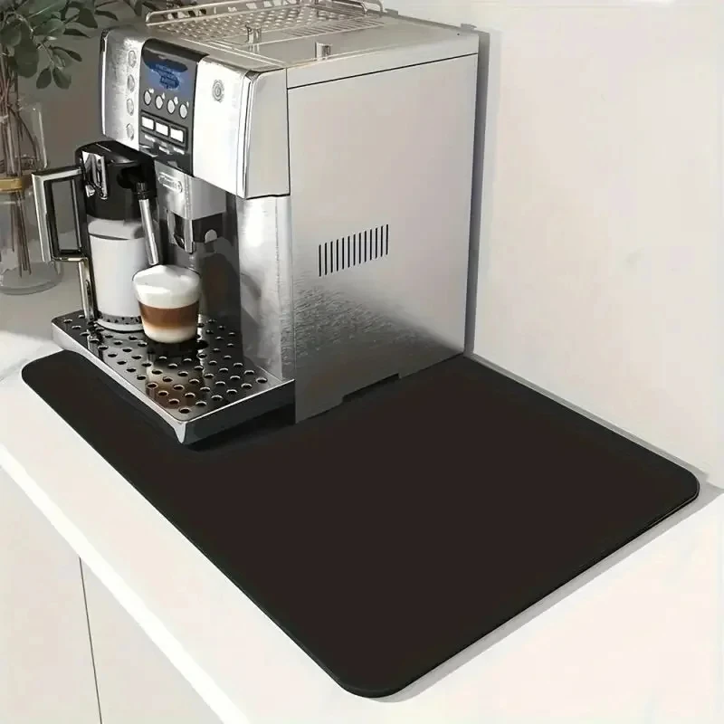 Kaffeemaschine, rutschfest, rein, mehrfarbig, wasserdicht, hitzebeständig, leicht zu reinigen, Matte, Teppich für Küchenarbeitsplatte, Heimdekoration – Detail 8