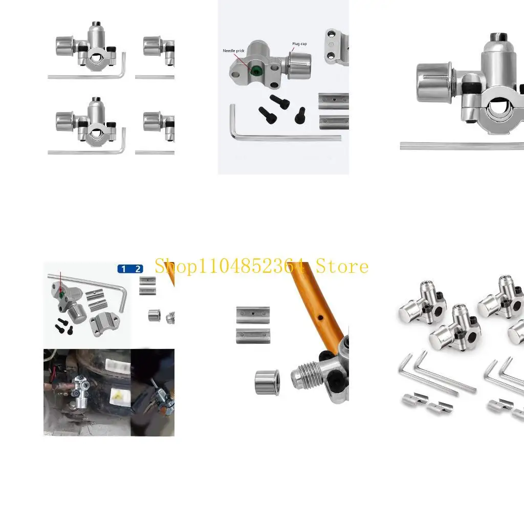 

652f 4pcs Промышленные прочность на клапаны переменного тока клапаны универсальная подготавливание системных клапанов HVAC.