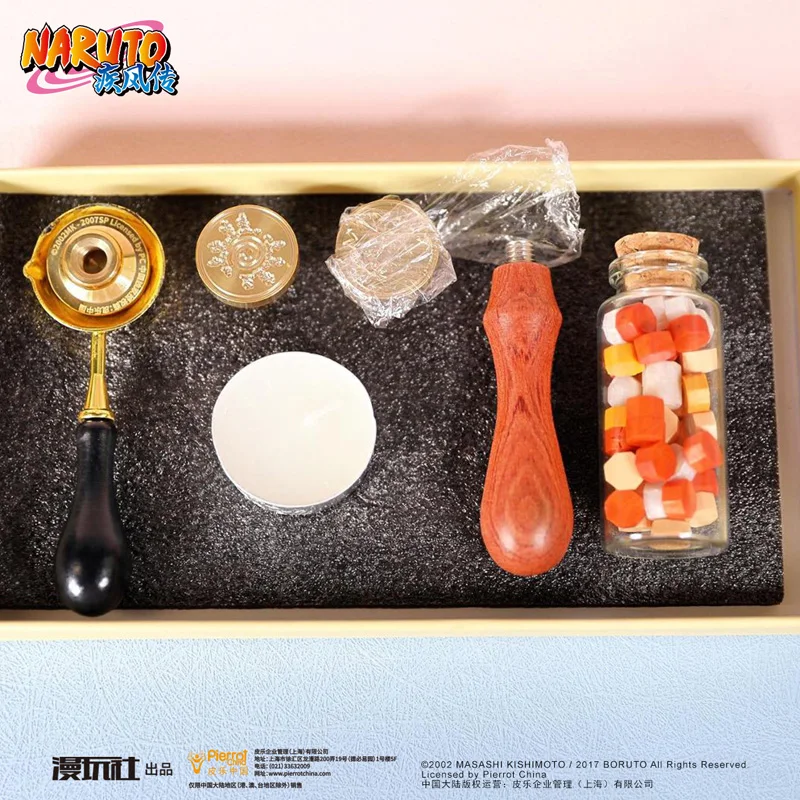 Set Segel Lilin Resmi Berlisensi dari Cina untuk NARUTO Sasuke