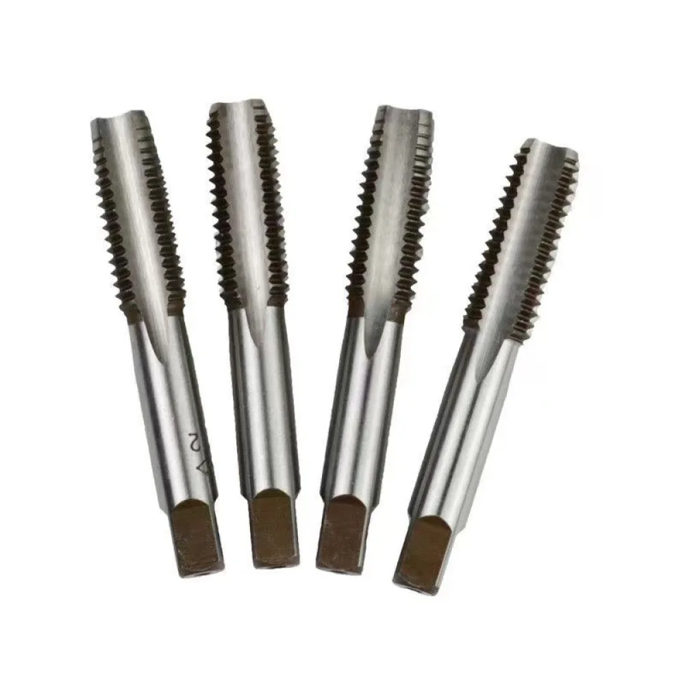 For Shuangfa Alloy Steel Hand Tap Straight Flute Square Shank Metalworking Tapping Tool Thread Cutting Machine Repair Part