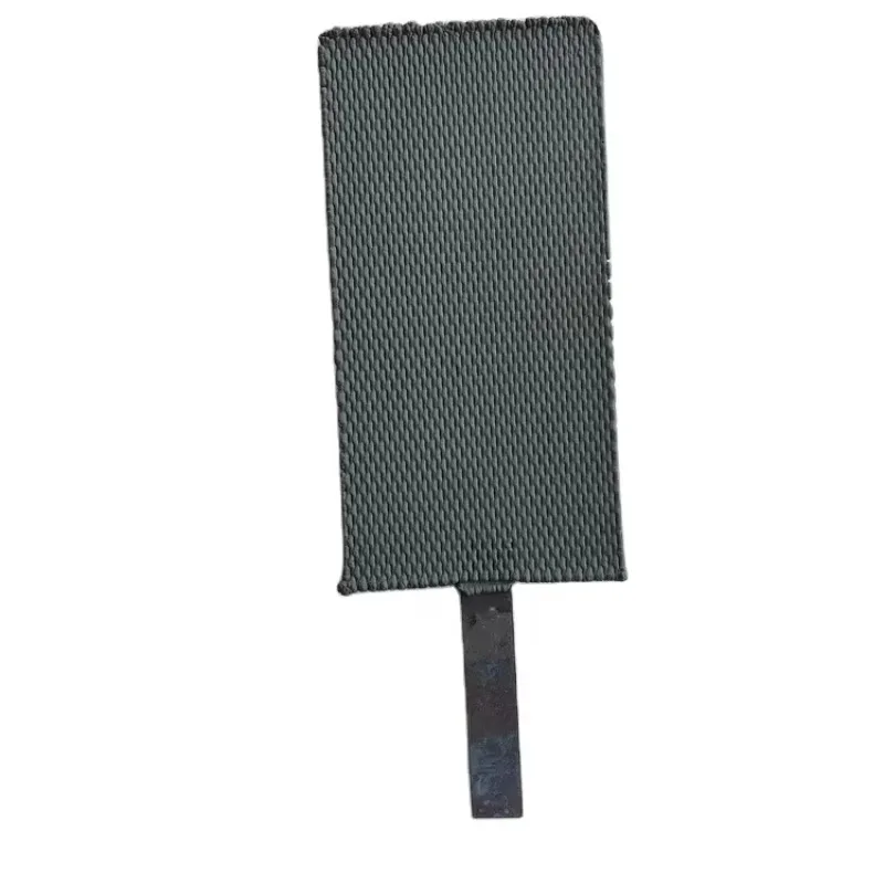 PbO2 Coated Titanium Anode 1x80x160mm High‑Performance Electrolysis Perchlorate Manufacturing Industrial Electrode Plate