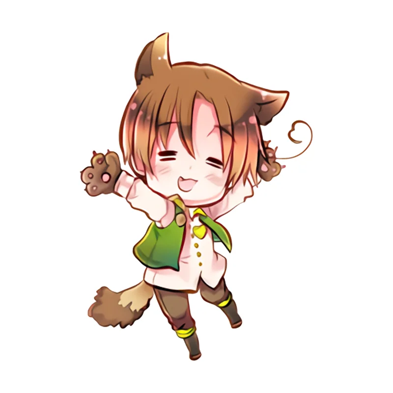 Hetalia Axis Powers Keyholder Anime Acrylic Q-version Keychain Bag Car Charms Souvenir Creative Pendant Birthday Present Gift