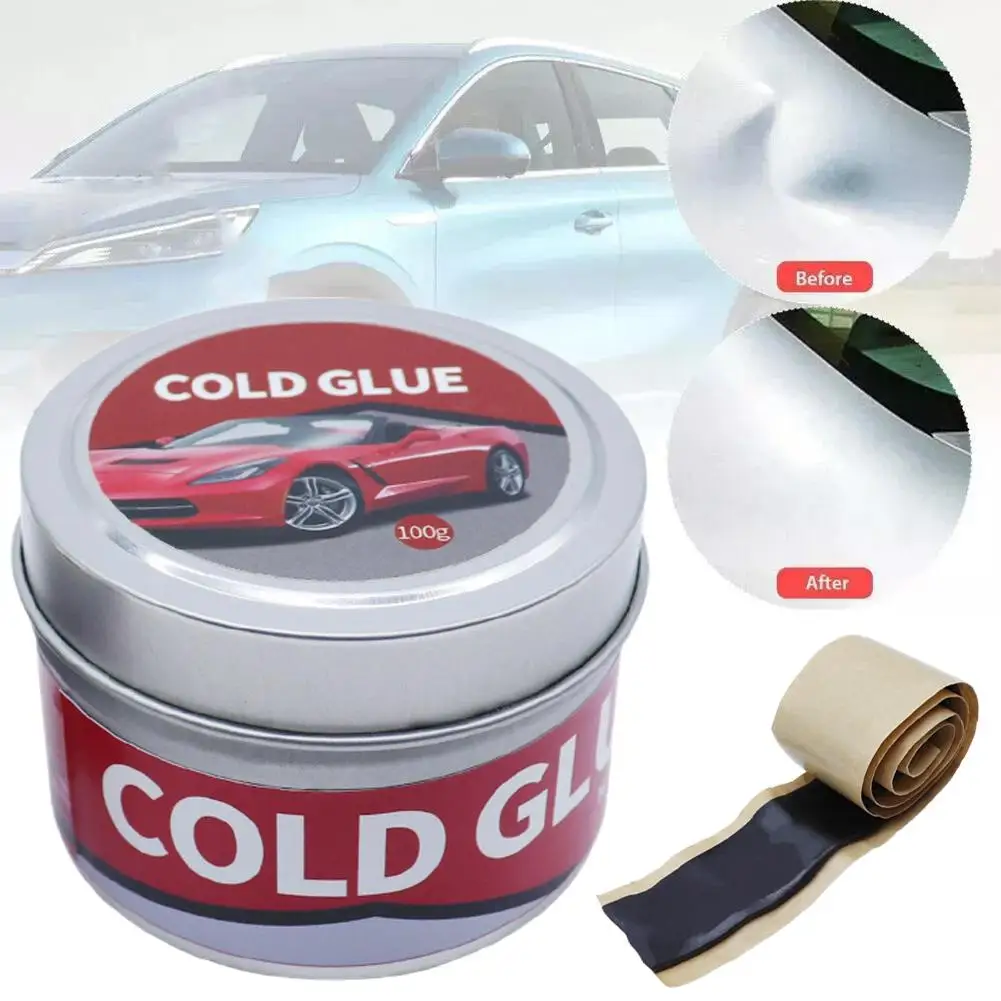 Cold Adhesive Dent Puller Car Body Dent Removal Vehicle Cold Dent Automotive Repair Effective Glue Cold Glue Car Accessorie I0C2