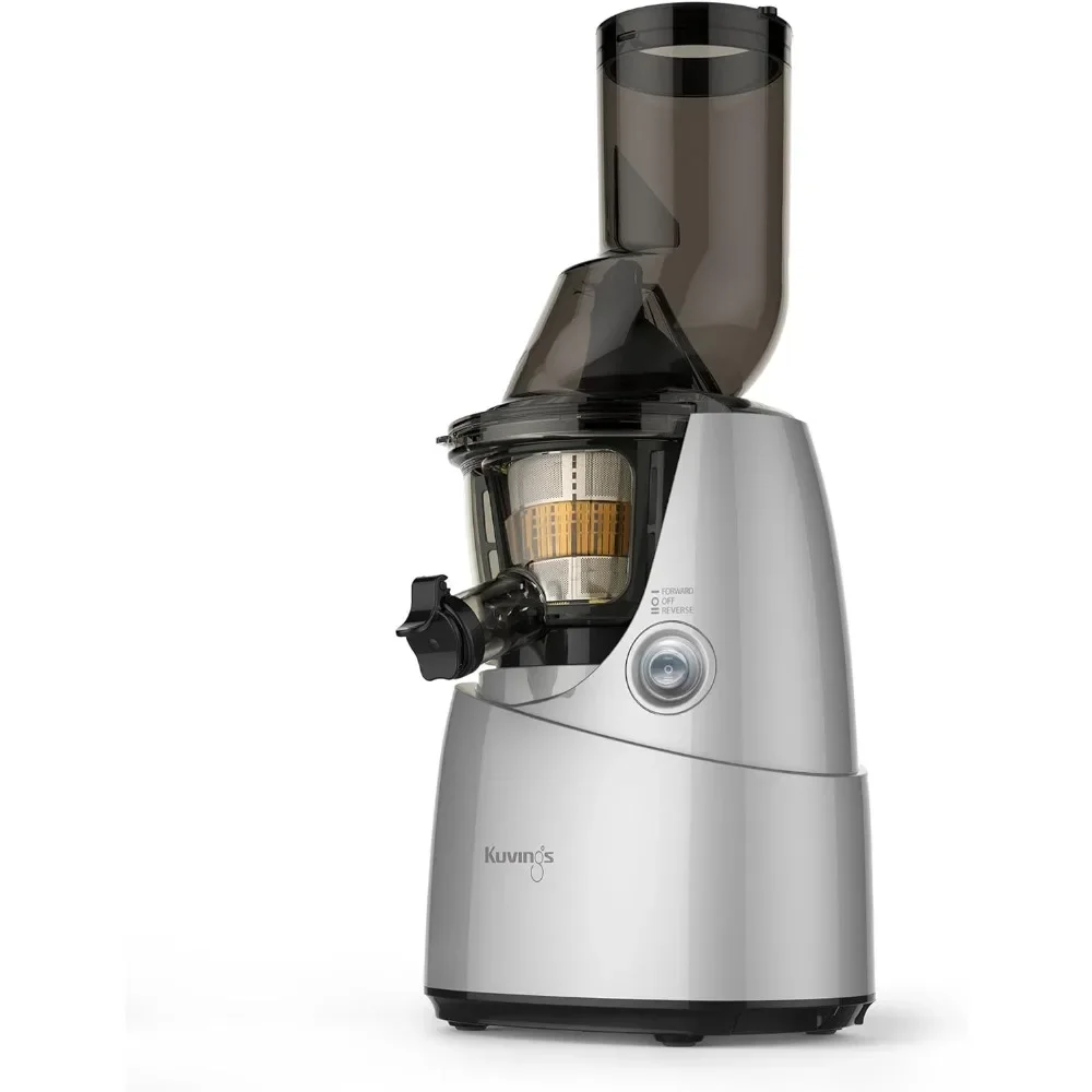 Whole Slow Juicer B6000S - Higher Nutrients and Vitamins, BPA-Free Components, Easy to Clean, Ultra Efficient 240W, 60RPMs