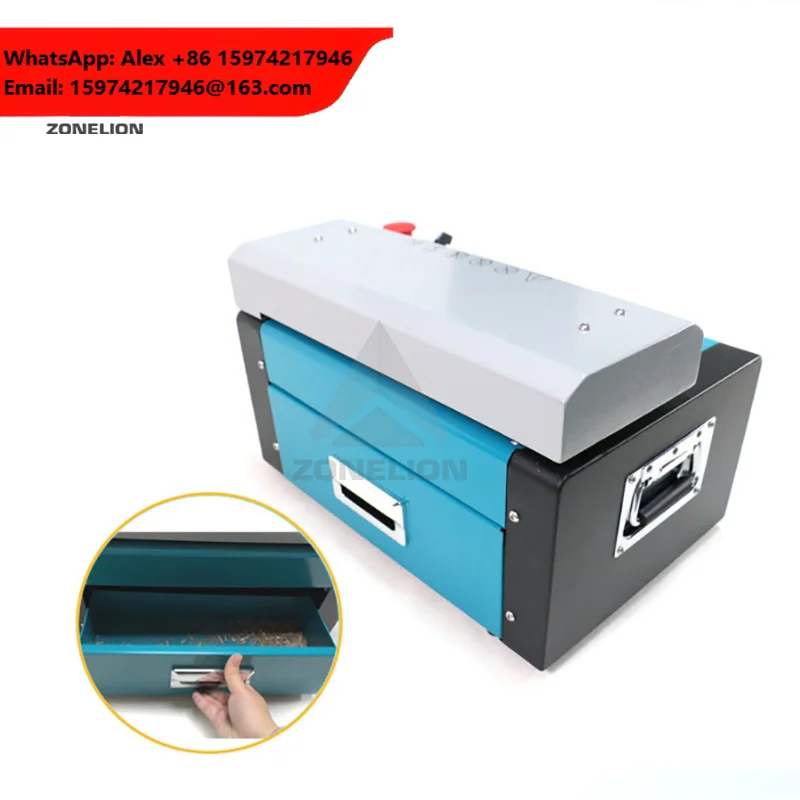 350mm Recycling Used Corrugated Carton Box Mini Cutting Machine Honeycomb Cardboard Shredder Machine For Packaging Material