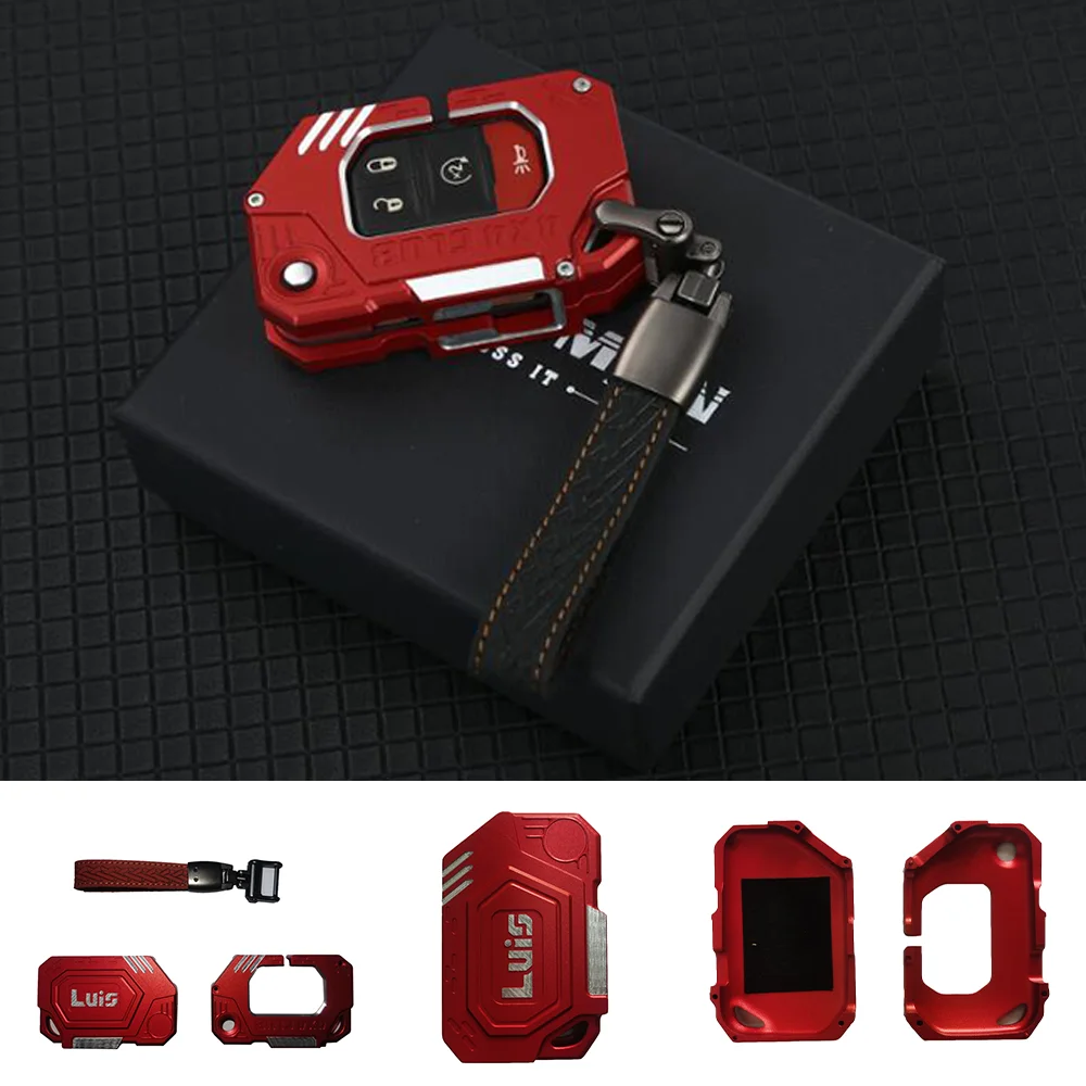 

JL JT 4XE Aluminum Alloy Key Bag Red JL1292 for jeep JL for wrangler 2018+ Auto Parts