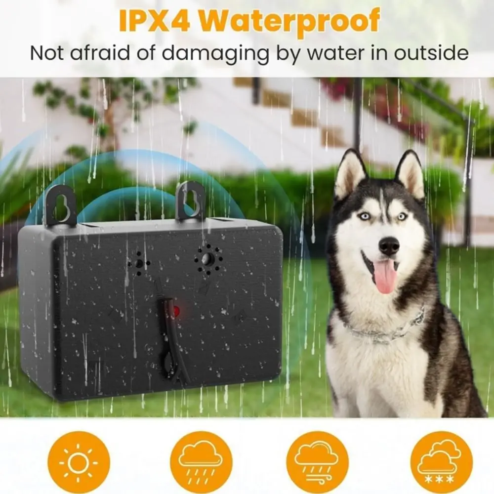 Dispositivos Antiladridos de Largo Alcance (50 pies) para Mascotas, Modelo 270 °   Dispositivo Antiladridos Portátil Universal con 3 Modos de Cobertura Ultrasonica para Entrenamiento de Perros