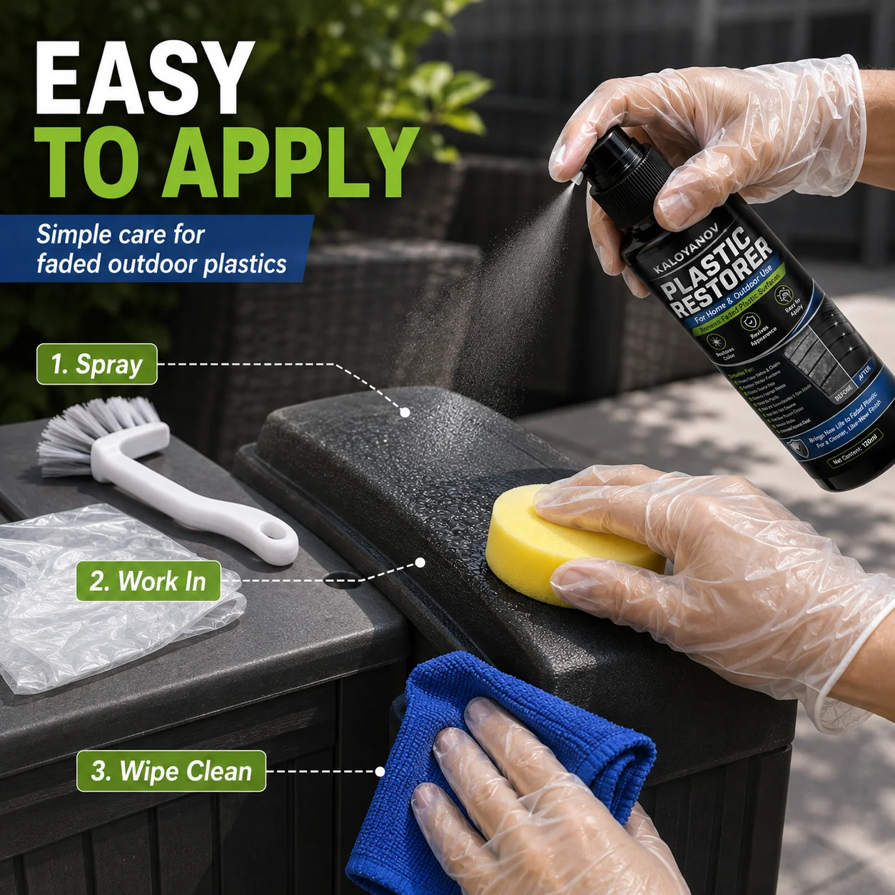 Plastic Restorer Spray Outdoor - Outdoor Furniture Restoration recension och pris