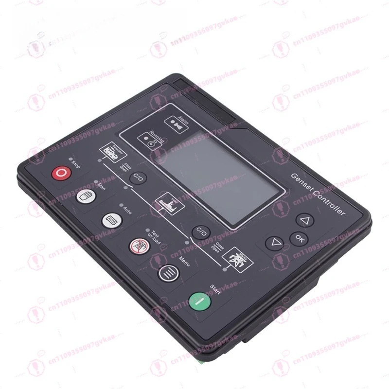 6120U AMF Generator Controller Automatic Start Stop Module ATS Power Generation Control Panel Auto Start Stop Switch Accessories
