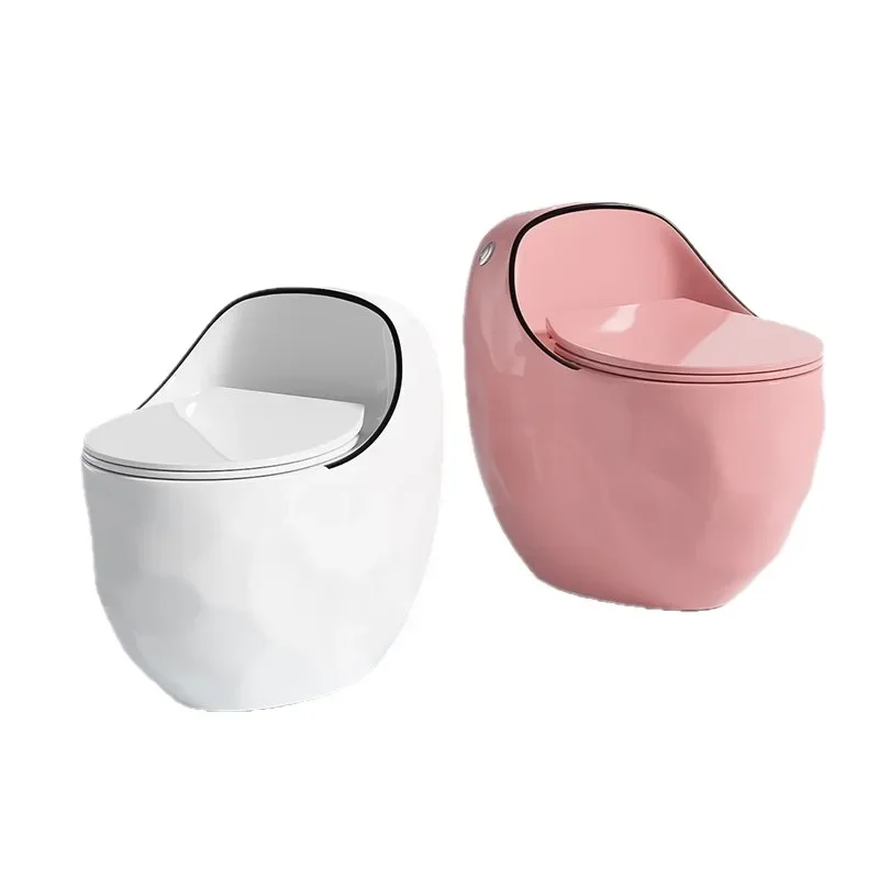 Creative egg diamond toilet toilet three-dimensional deodorant section ceramic toilet