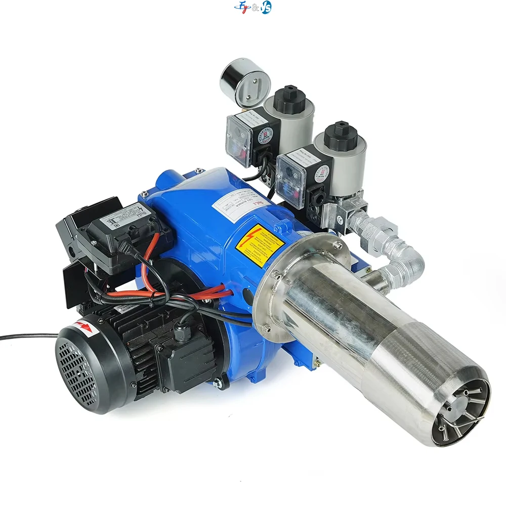 

116-291KW Low Nitrogen Oxide (Nox) Emission Burner Natural Gas Biogas Liquefied Gas Powder Spraying Baking Paint Boiler Heating