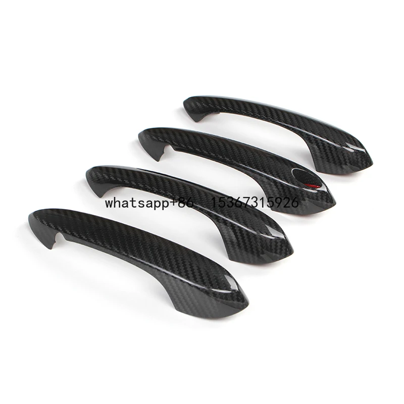 

Real Carbon Fiber Car Door Handle Cover for 3 Series G20 2020- Auto Body Exterior Parts High Quality Handle Case