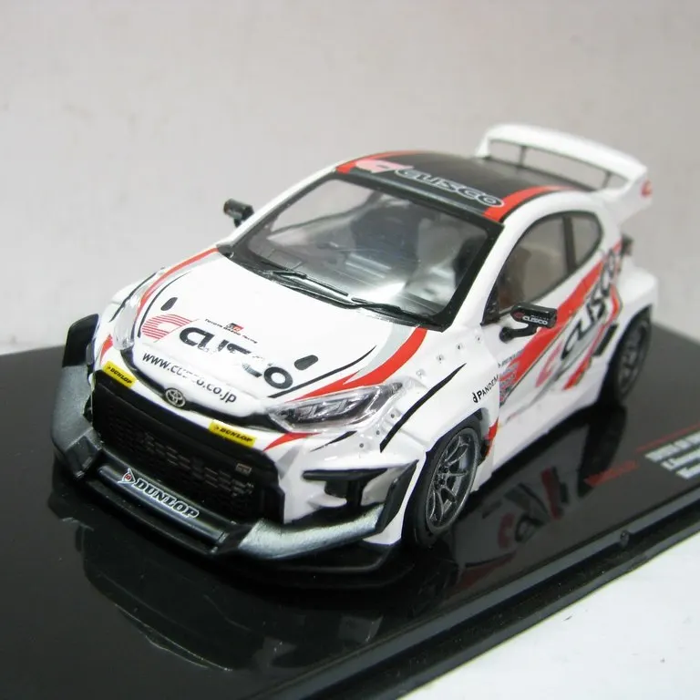 

Масштабная модель автомобиля Toyota Pand GR YARIS Cusco из сплава, 1:43, IXO